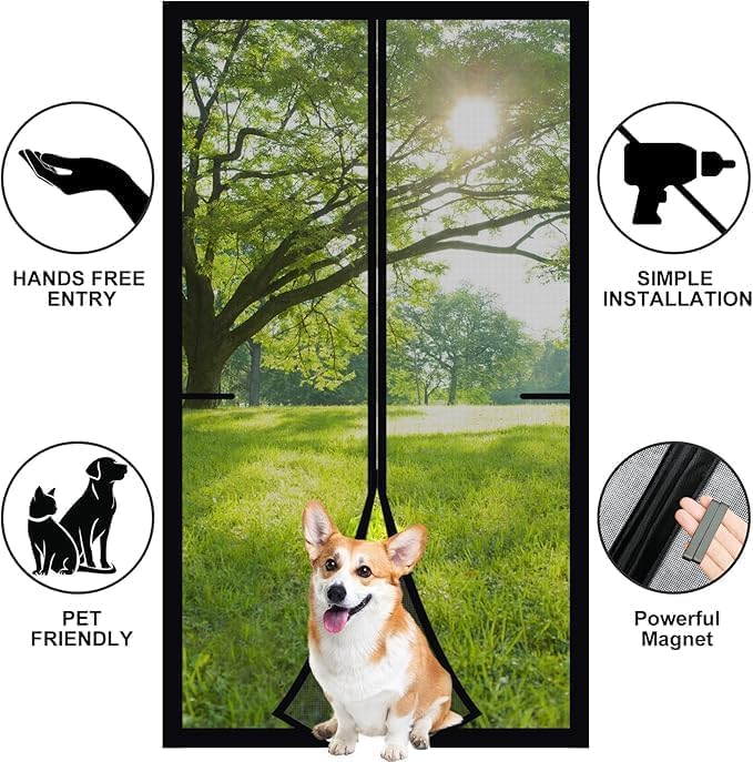 Anti mosquito/bugs Door Mesh